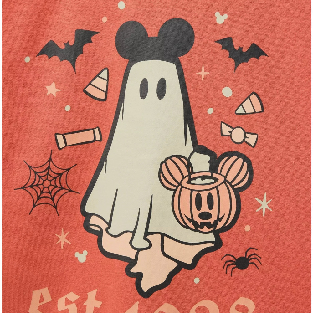 Disney Mickey Mouse Boo to You Hoodie Sweatshirt Adults Halloween Ghosts NWT XL - Picture 4 of 16